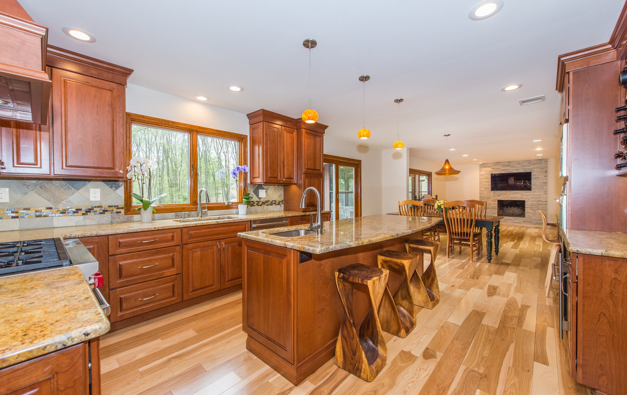 Open Kitchen Remodel Kinnelon NJ