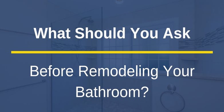 bathroom remodel questions banner