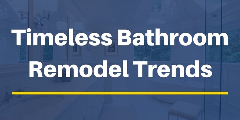 8 Timeless Bathroom Remodeling Trends for Your New Jersey Remodel | JMC Home Improvement Specialists