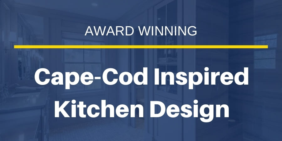 Contractor of the Year Award Winning Cape Cod Style Kitchen Remodel in North New Jersey