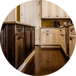 Two-toned kitchen cabinetry in New Jersey