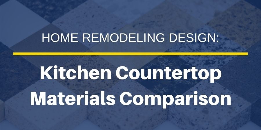 Kitchen Countertop Materials Comparison