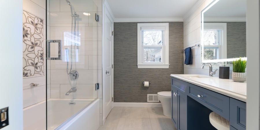 adding a bathroom to house Bergen County