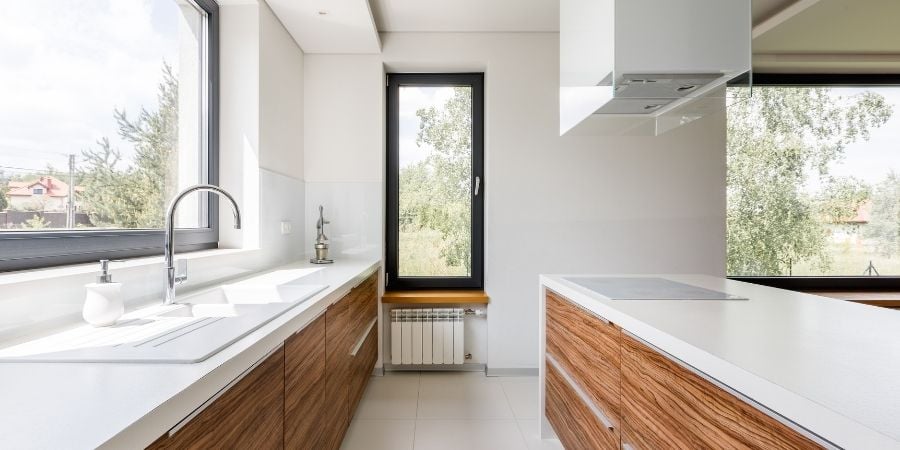 modern white laminate kitchen countertops morris county nj remodel