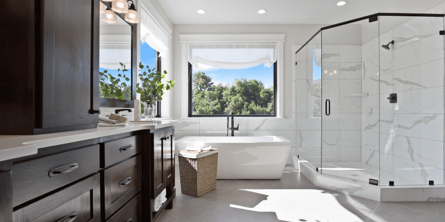 Design Choices Master Bathroom Windows