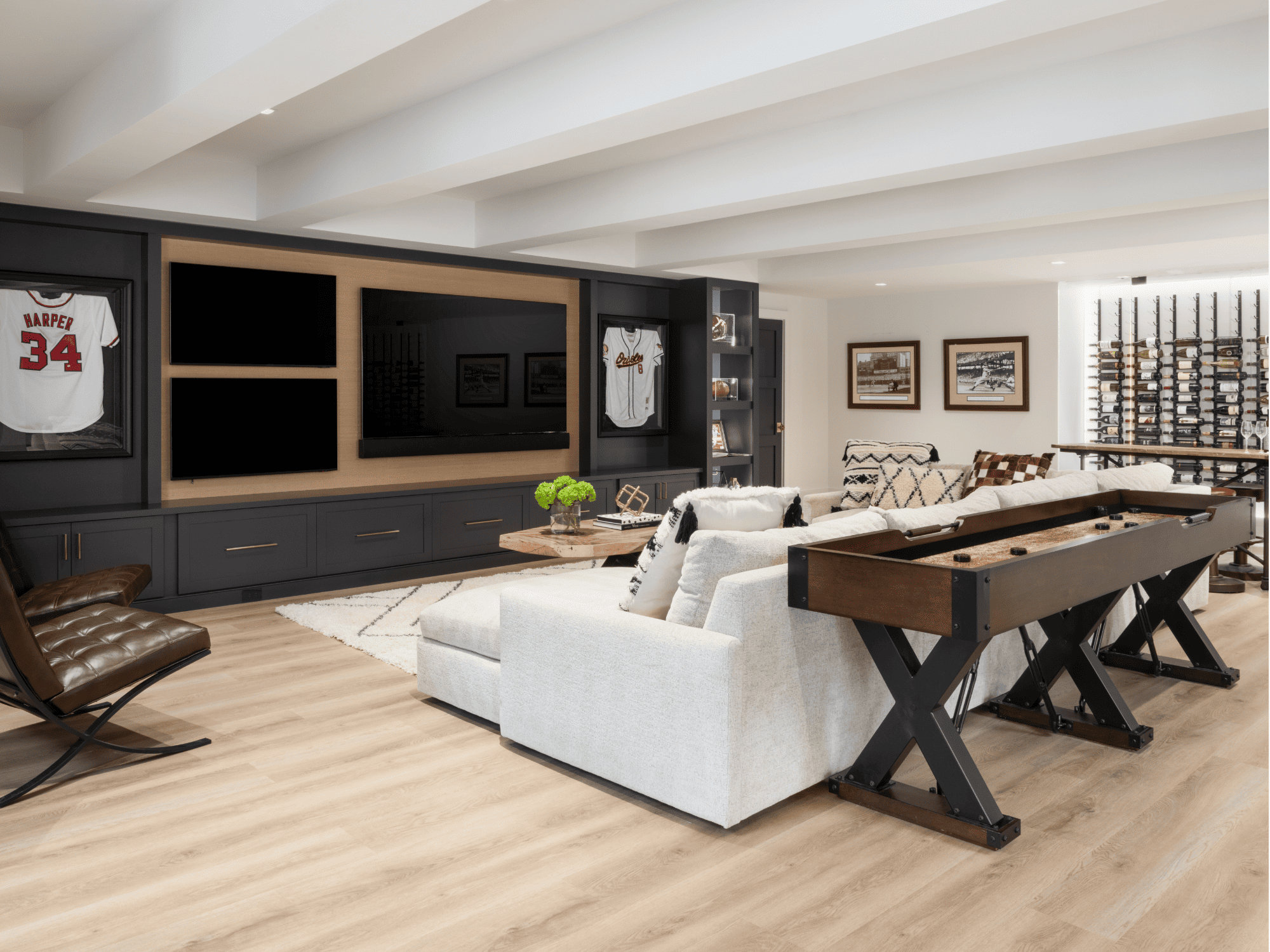 Sport BAsement Remodel Kinnelon New Jersey