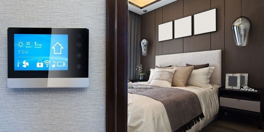 contemporary smart home features