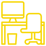 Home Office Remodeling Icon