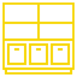 Home Office Remodeling Storage Icon