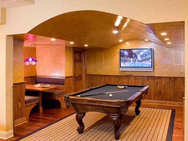 Pub Style Basement Remodel in New Jersey