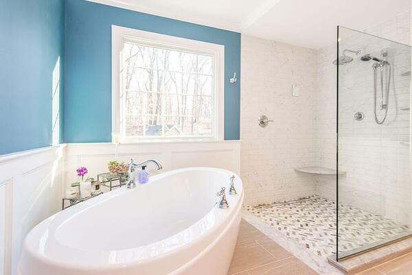 Blue and White Bathroom Remodel in New Jersey final-12-9