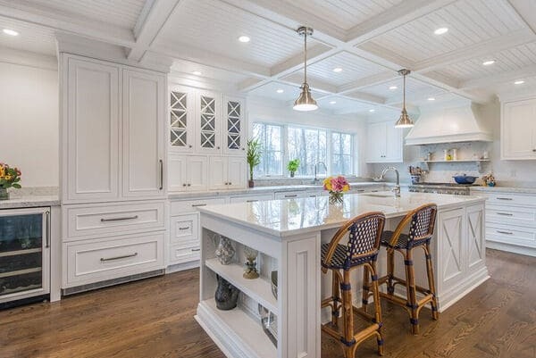 Cape Code Farmhouse Eclectic Kitchen Remodel in NJ