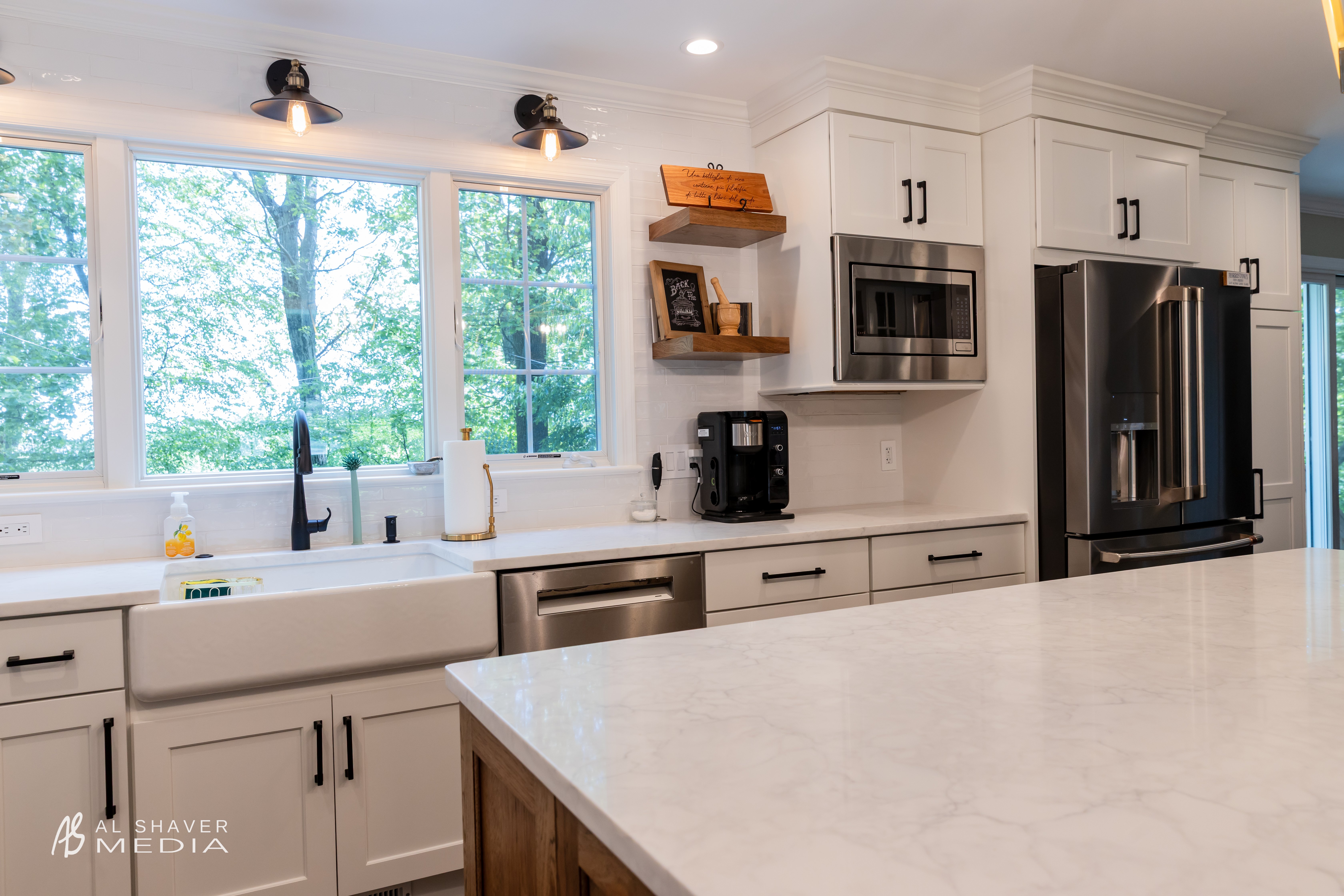 Modern and Open Kitchen Remodel in Morristown, NJ - Perfect for Hosting