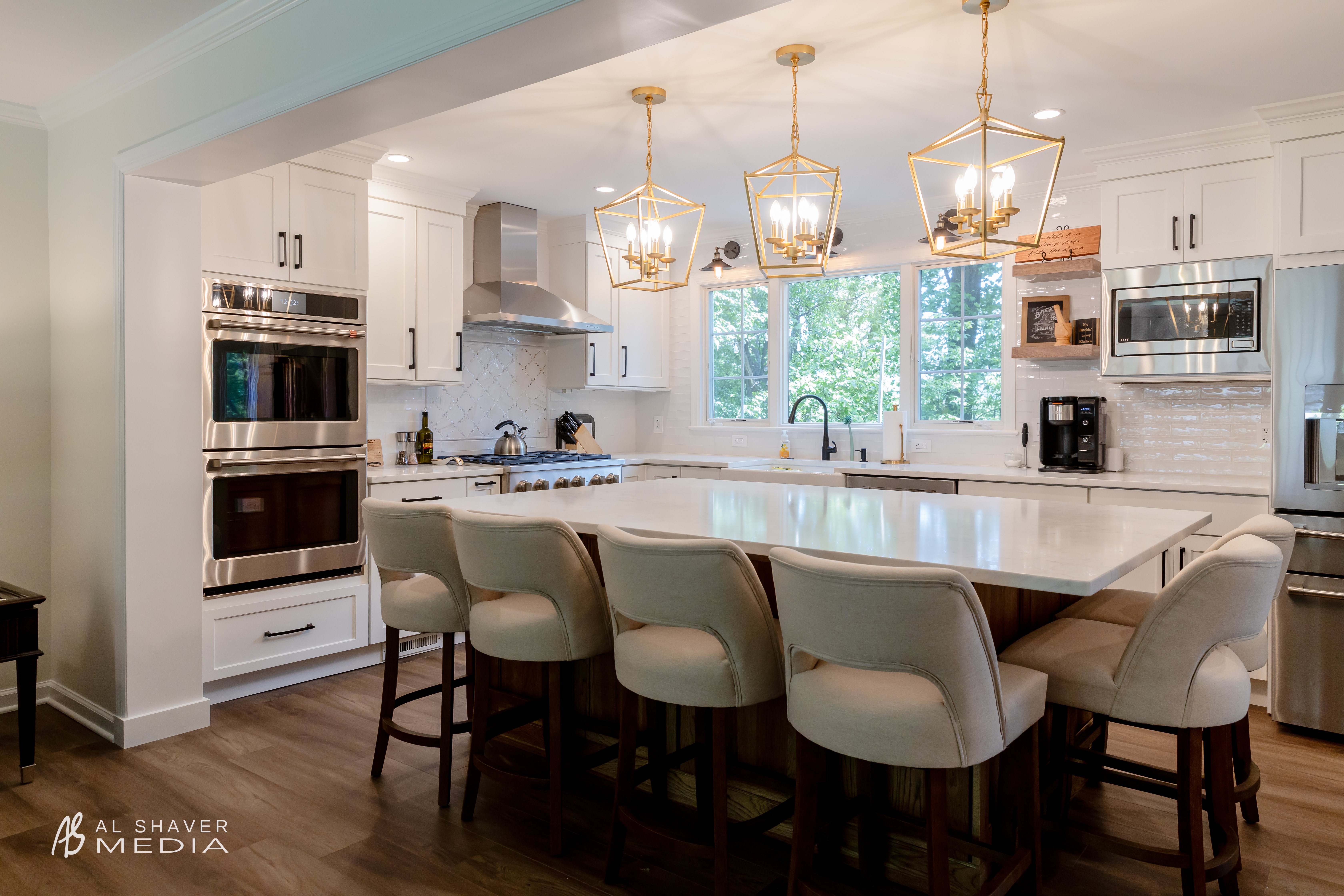 Modern and Open Kitchen Remodel in Morristown, NJ - Perfect for Hosting