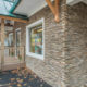 Ledge Stone Wall Country Commercial Exterior Makeover Renovated by JMC Home Improvement Specialists