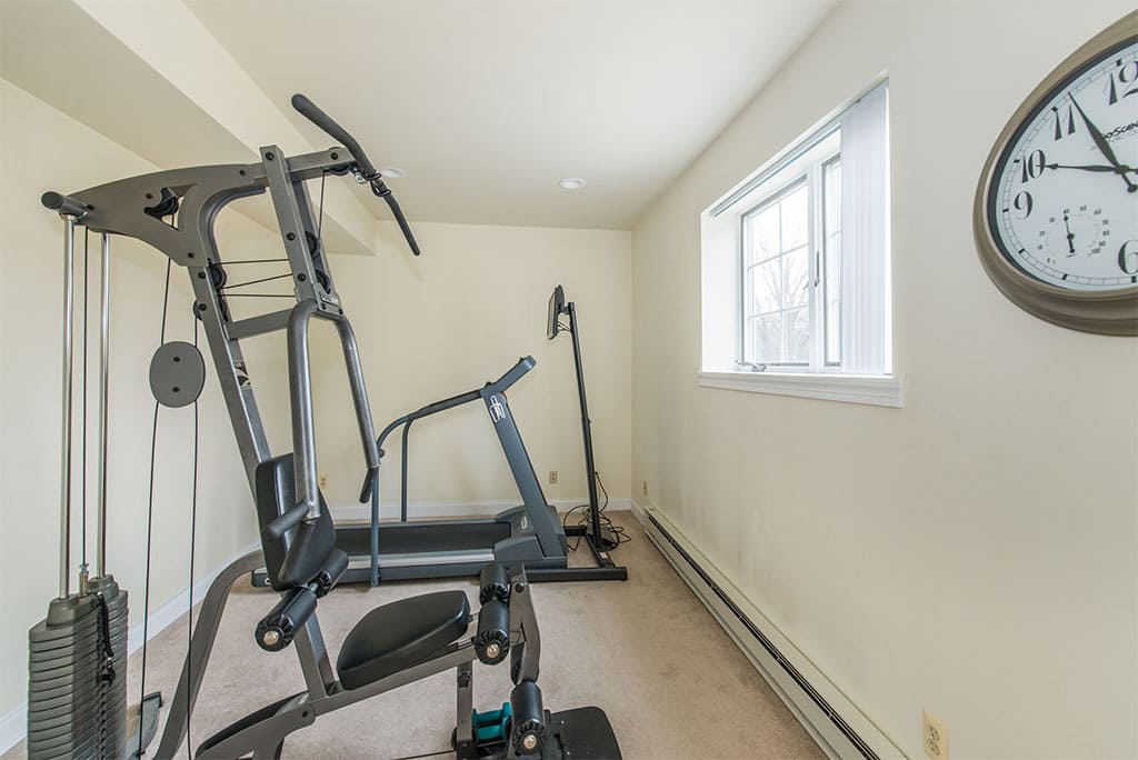 New Jersey Basement Gym Renovation in Morris County Remodeled by JMC Home Improvement Specialists