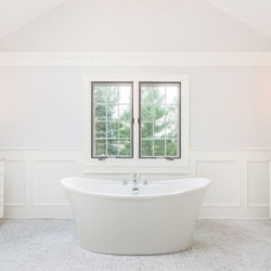 Award Winning Elegant Bathroom and Hall Bath Remodel