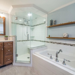 Renovated Bathroom in Bernardsville 