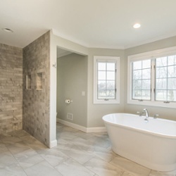 Elegant Bathroom Remodel with Walk-in Shower