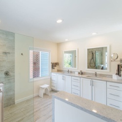 Multiple Bathroom Remodel in Chester
