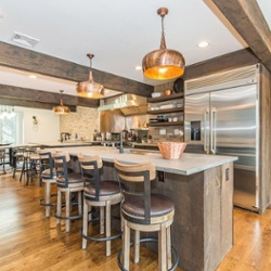 A Rustic Open Floor Plan