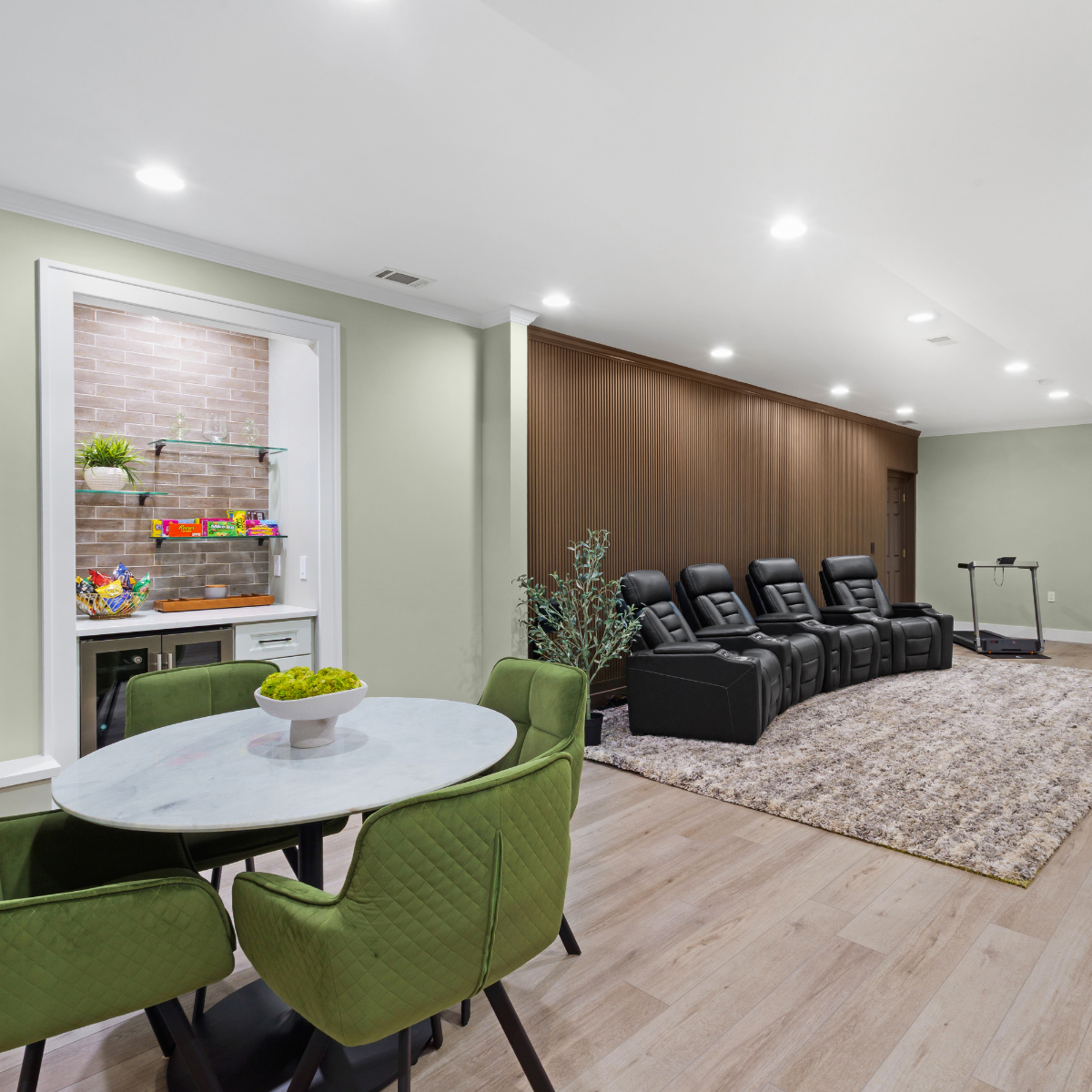 Mountain Lakes, NJ Basement Remodel