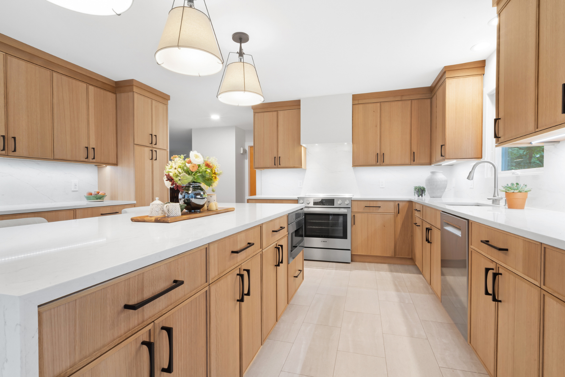 Light and Functional Randolph New Jersey Kitchen Remodel