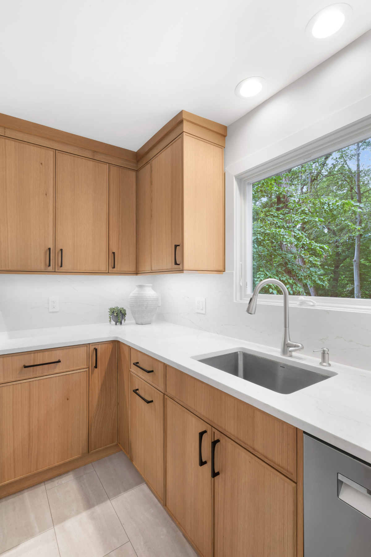Light and Functional Randolph New Jersey Kitchen Remodel