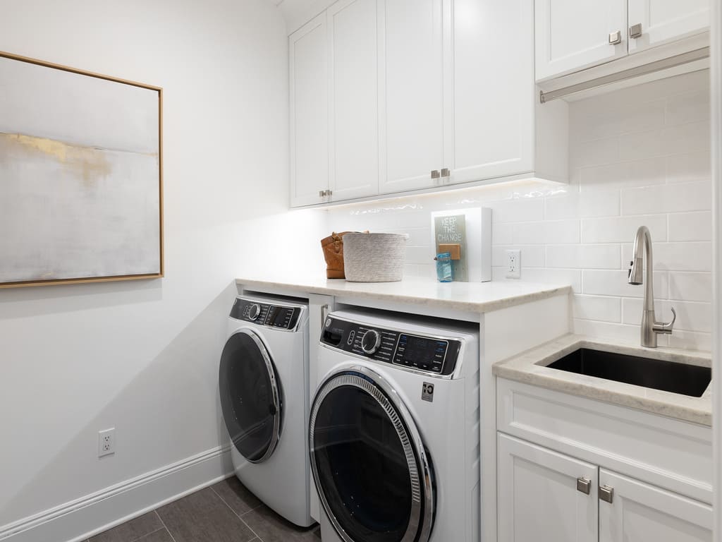 Chester laundry remodeling project renovated by JMC Home Improvement Specialists
