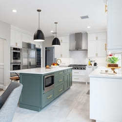 A Modern Towaco Two Tone Kitchen Remodel