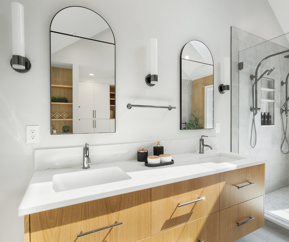 A Bright, Spacious, and Airy Primary Bath Remodel Towaco, NJ
