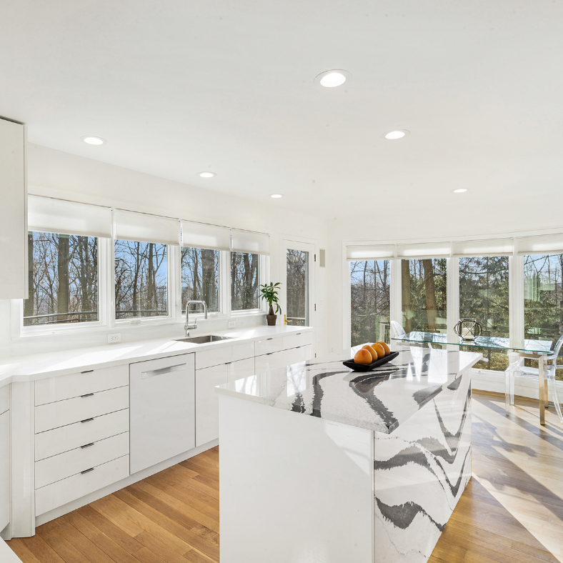 White Bright Kitchen Mendham, NJ