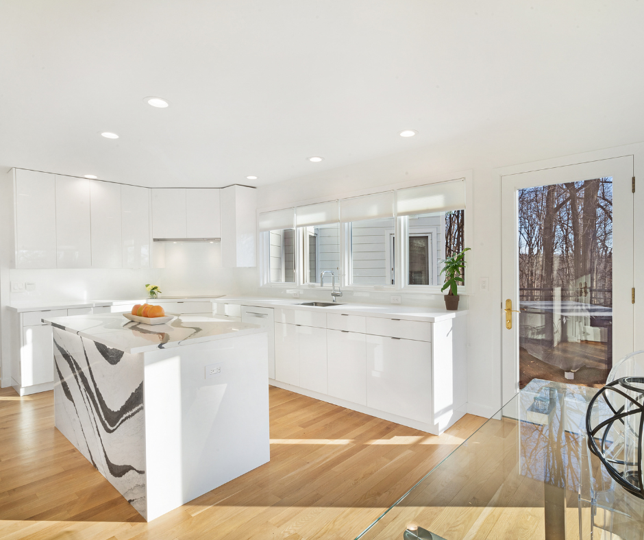 White Bright Kitchen Mendham, NJ
