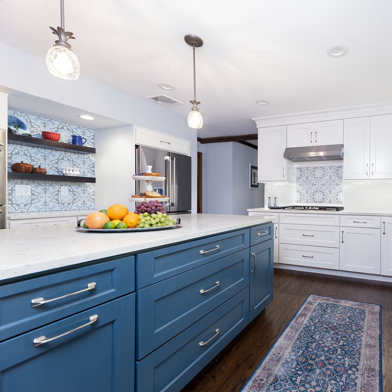 A Long Valley Two Tone Kitchen Remodel