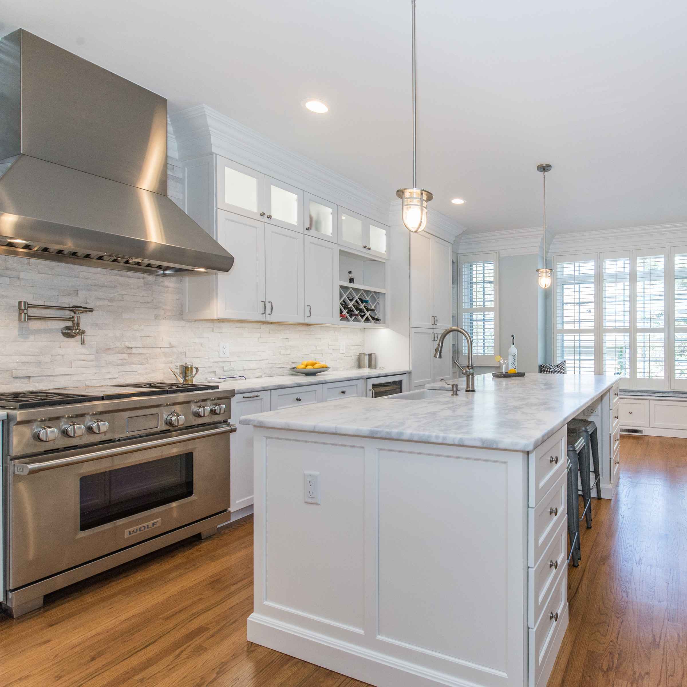 A White Kitchen in Morristown