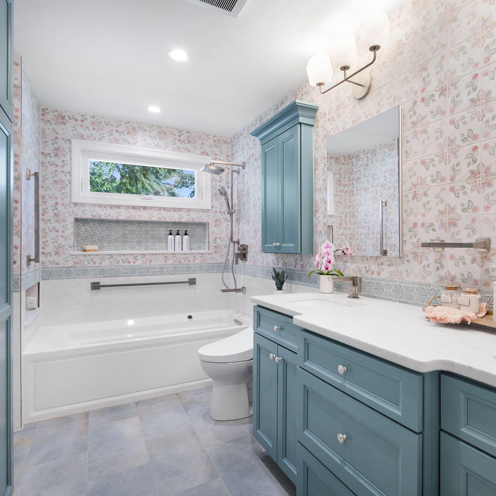 A Gorgeous Morristown Master Bathroom 